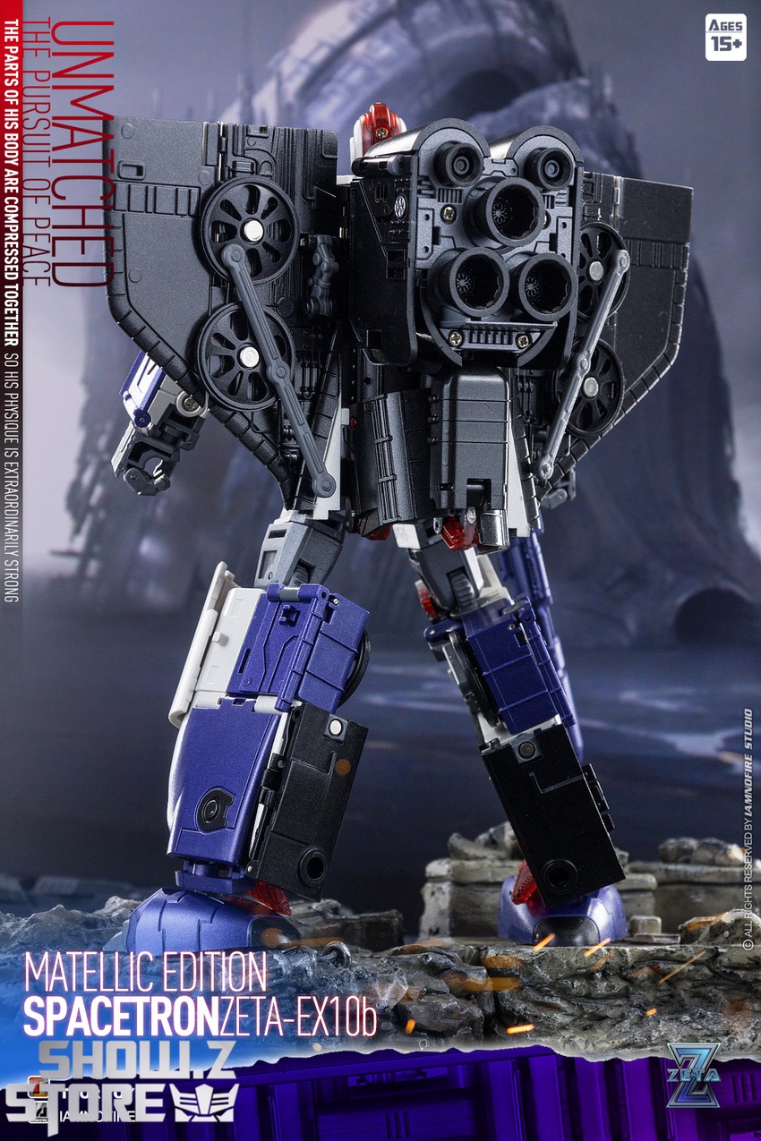 Takara Tomy - ZETA-EX10 SPACETRON アストロトレイン風 非正規 Zeta Toys EX-10 Spacetron Metallic Edition – ZetaToys