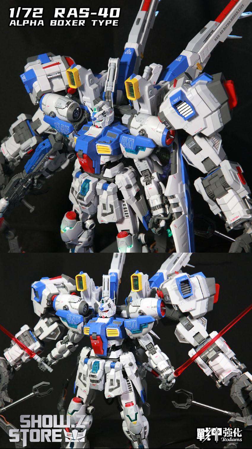 Rodams 1/72 RAS-40 Alpha Boxer RX-78 GP03S Gundam Model Kit - Show.Z Store