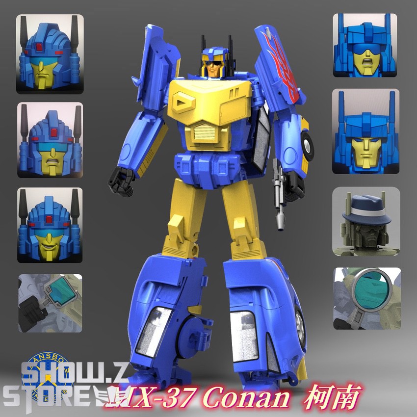 [Pre-Order] XTransbots MX-37 Conan Nightbeat