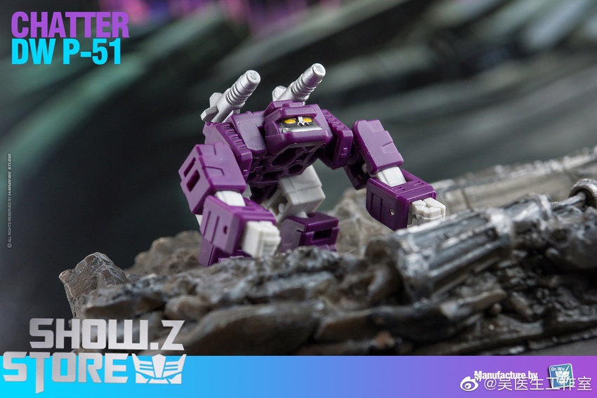 Dr.Wu DW-P51 Chatter Beastbox & Sqwaktalk Renewal Toy Color
