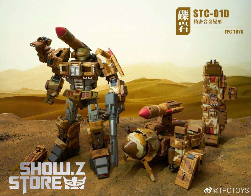 TFC Toys STC-01D Supreme Techtial Commander Desert Version - Show