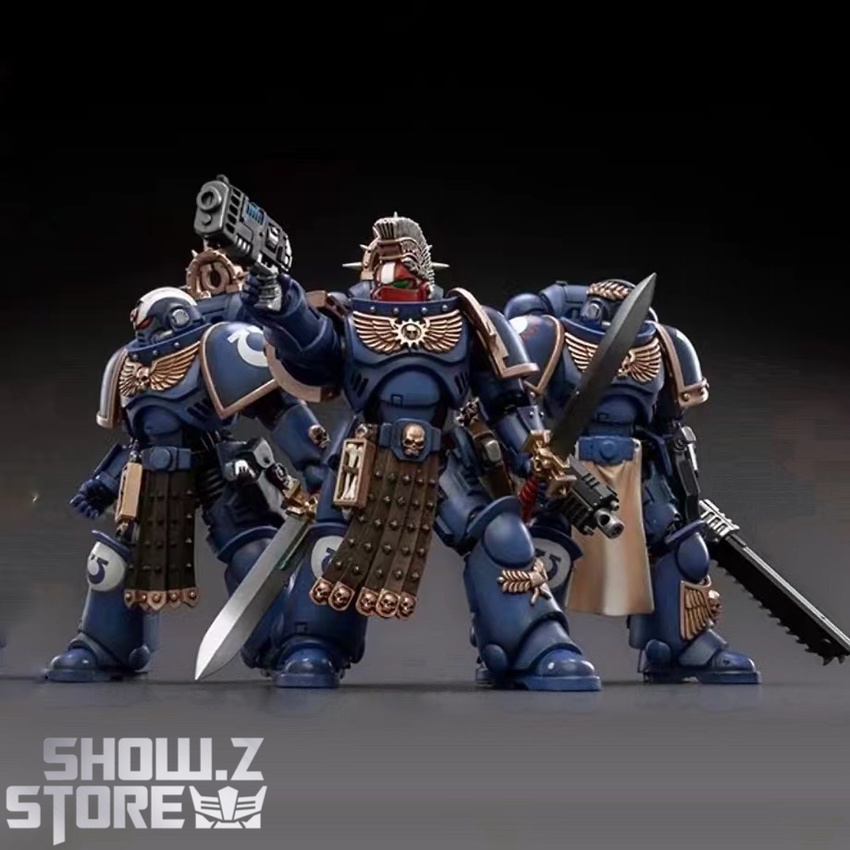 JoyToy Source 1/18 Warhammer 40K Space Ultramarines Warriors Set of 3