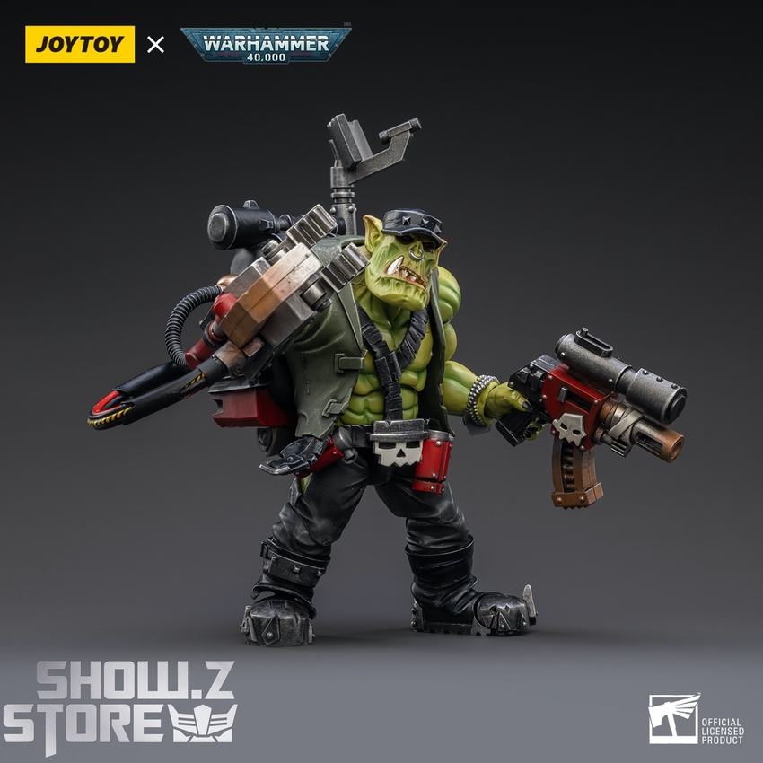 JoyToy Source 1/18 Warhammer 40K Ork Kommandos Nob Nazbog
