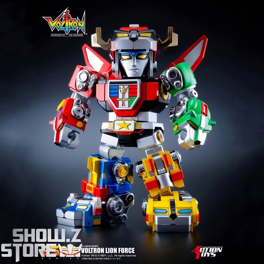 Action Toys Voltron Defender of the Universe ES Gokin Voltron Lion Force