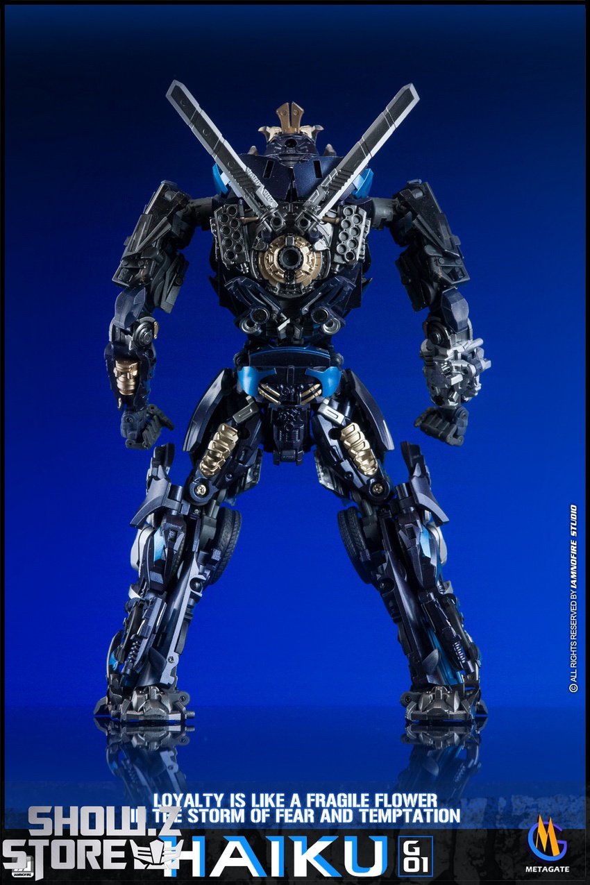 トランスフォーマー 非正規　gate G-01 HAIKU MetaGate G01 Haiku Drift Three Warriors Transforms Figure