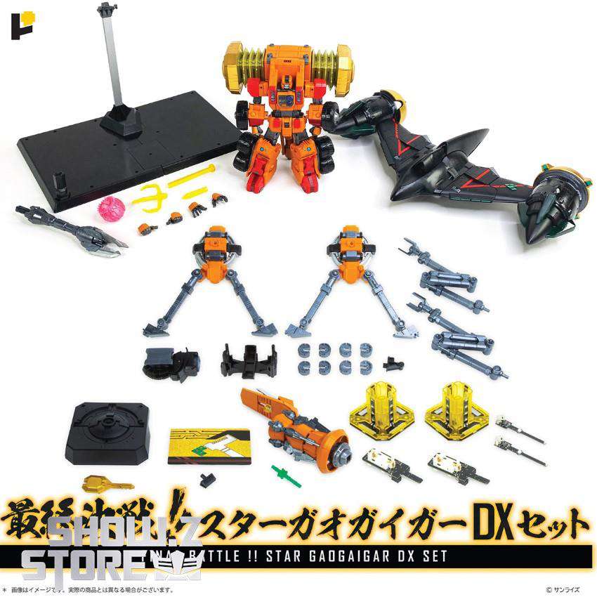 Pose Toy Pose+ Metal Series The King of Braves GaoGaiGar GoldyMarg & Star GaoGaiGar Option Set Deluxe Version