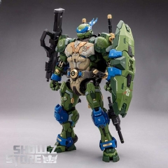 HeatBoys HB0012 Leonardo Metal Build Action Figure - Robot Mecha With Gun & Knife