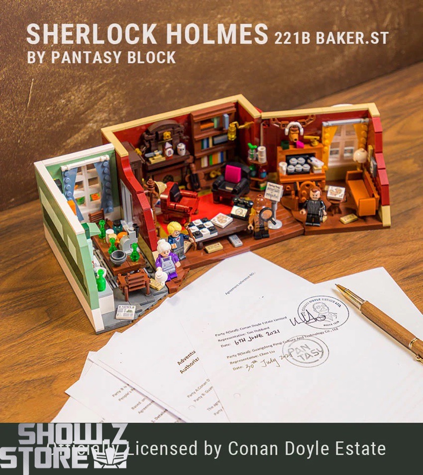 Pantasy 86218 Sherlock Holmes 221B Baker Street Building