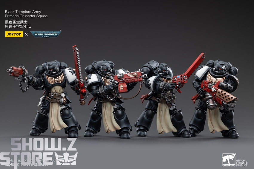 Warhammer 40K Black Templars Crusader Squad Bits - Initiate Legs And Torso B - Games Workshop, Unassembled