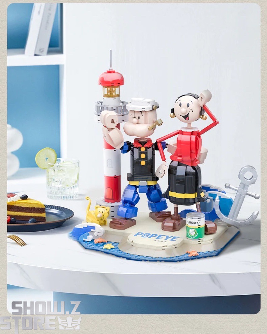 Pantasy Popeye & Olive Buildable high quality Characters Building Kit