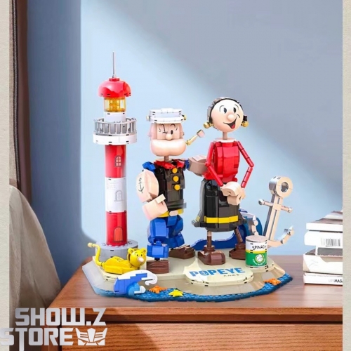 Pantasy 86401 Popeye Pop Eye Oliver Building Blocks | ShowZStore.com