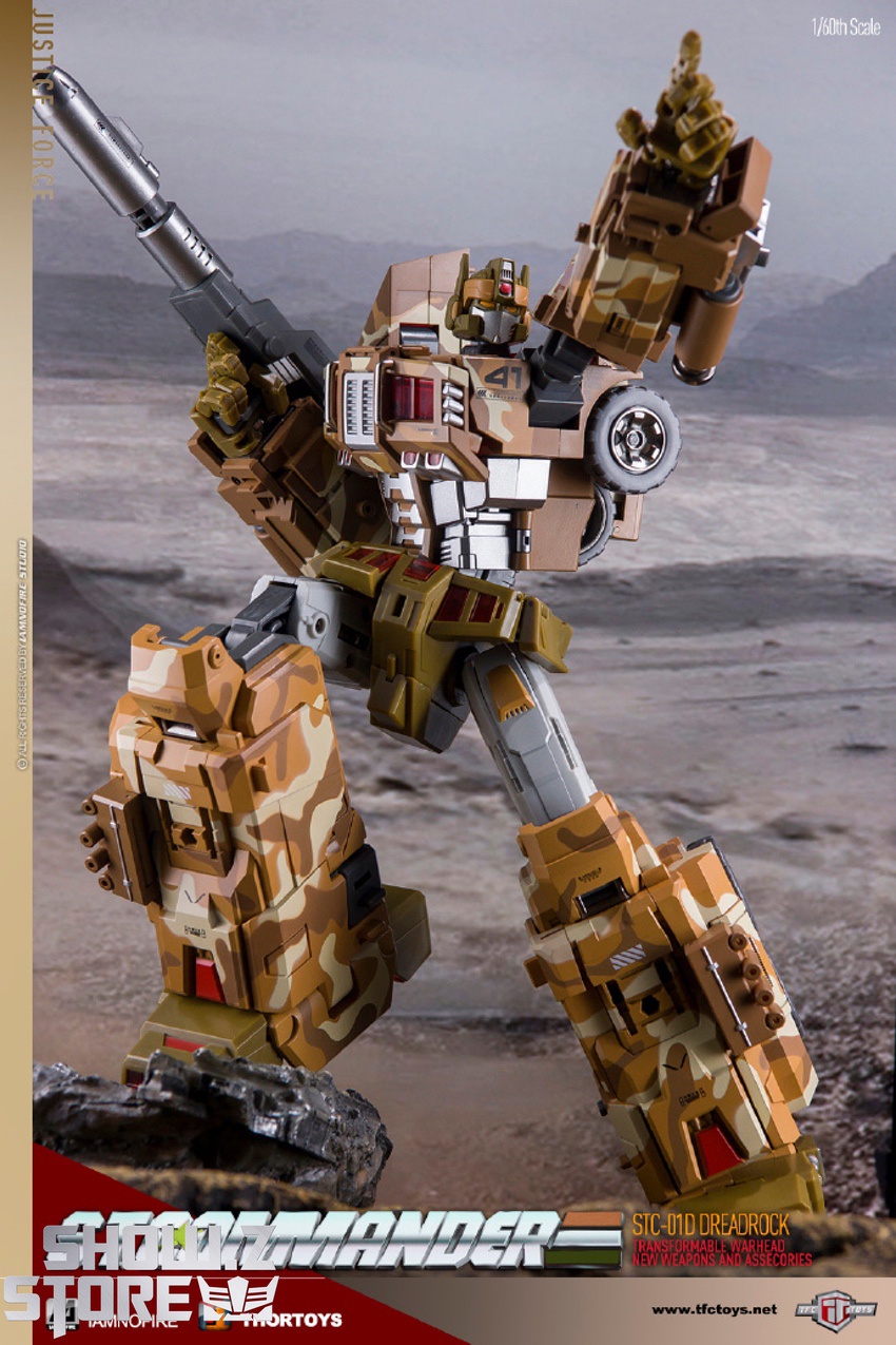 TFC Toys STC-01D Supreme Techtial Commander Desert Version Show