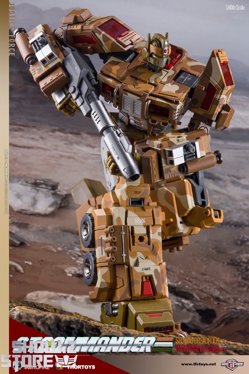 TFC Toys STC-01D Supreme Techtial Commander Desert Version - Show