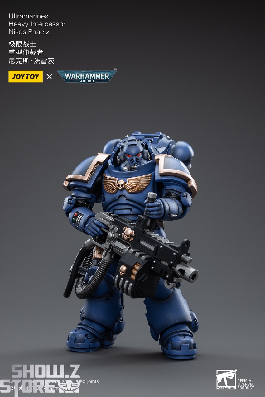 JoyToy Source 1/18 Warhammer 40K Ultramarines Heavy Intercessor