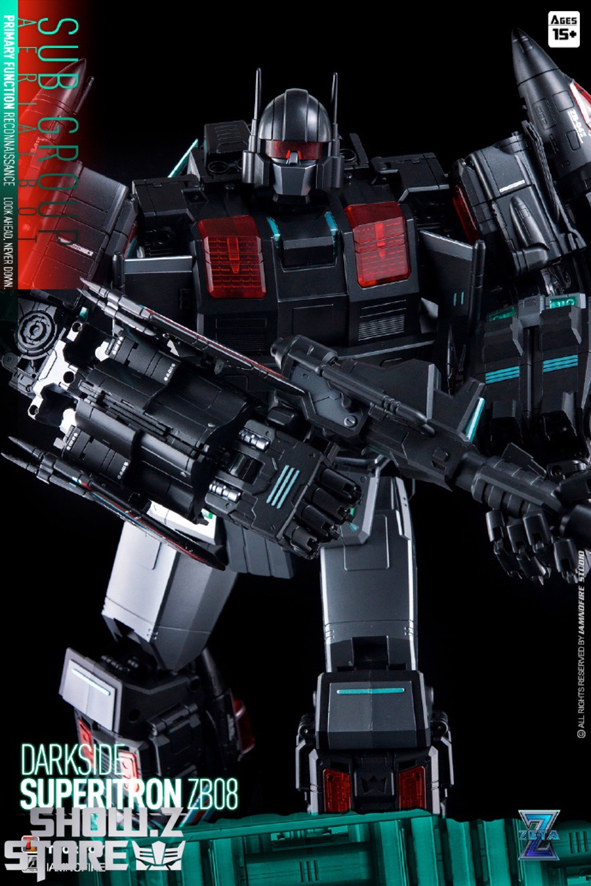 Zeta Toys ZB-08 Darkside Superitron Superion Black Version Giftbox Set of 6  - Show.Z Store