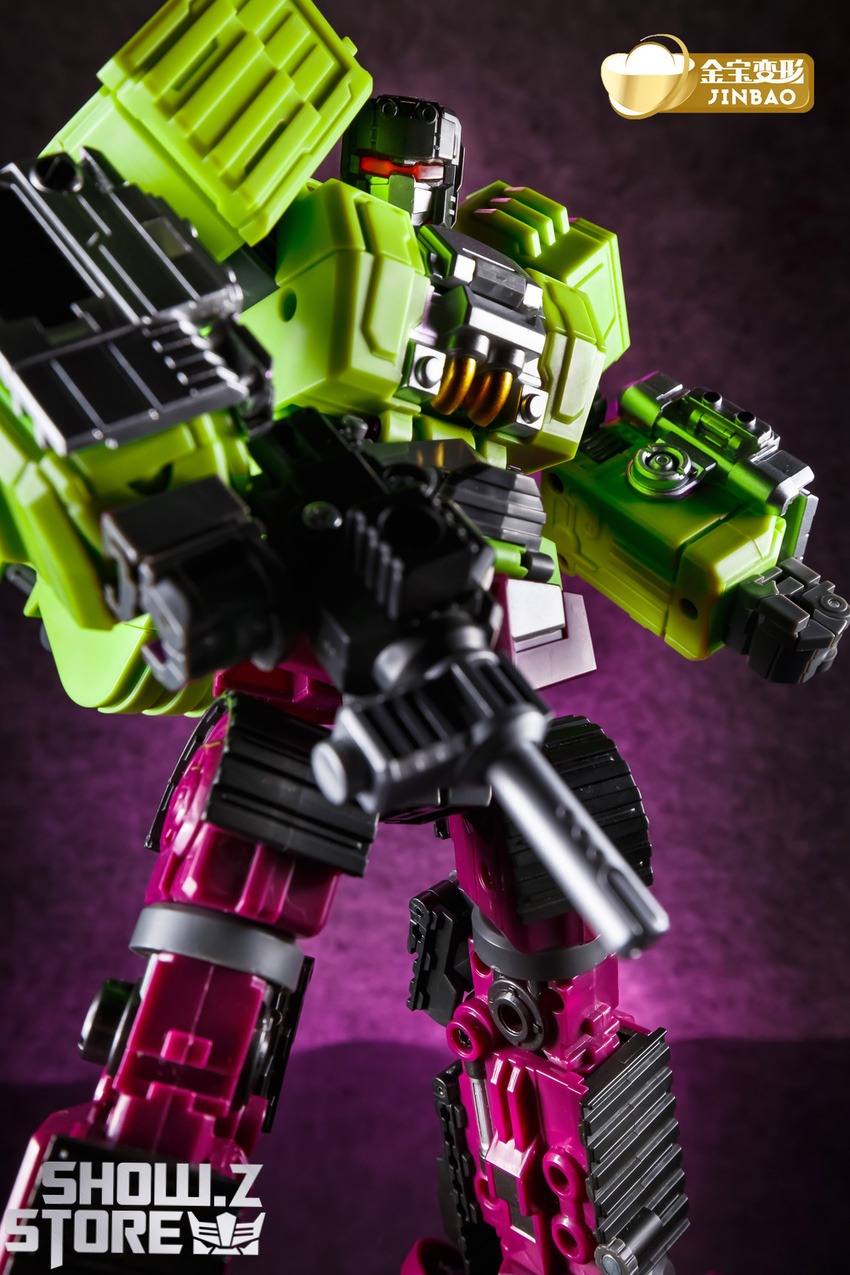 Amazon | R&F TOYS JINBAO BUILDER 六体セット 合体 60CM GT-01