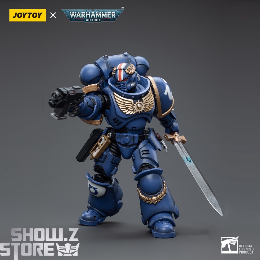 JoyToy JT4065 1/18 Warhammer 40K Ultramarines Primaris Lieutenant Argaranthe