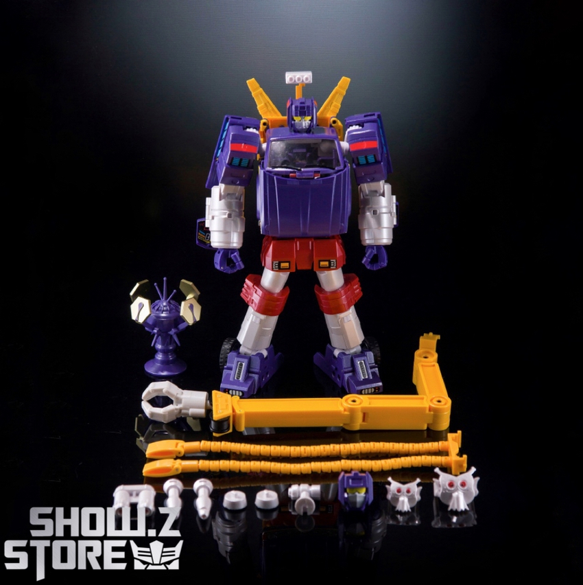 XTransbots MX-9B Paean Hoist Diamond Blue Version