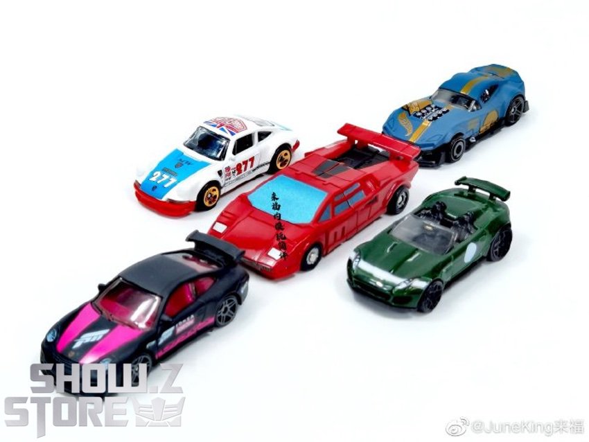 Magic Square MS-B07A Red Cannon Sideswipe Repaint Version