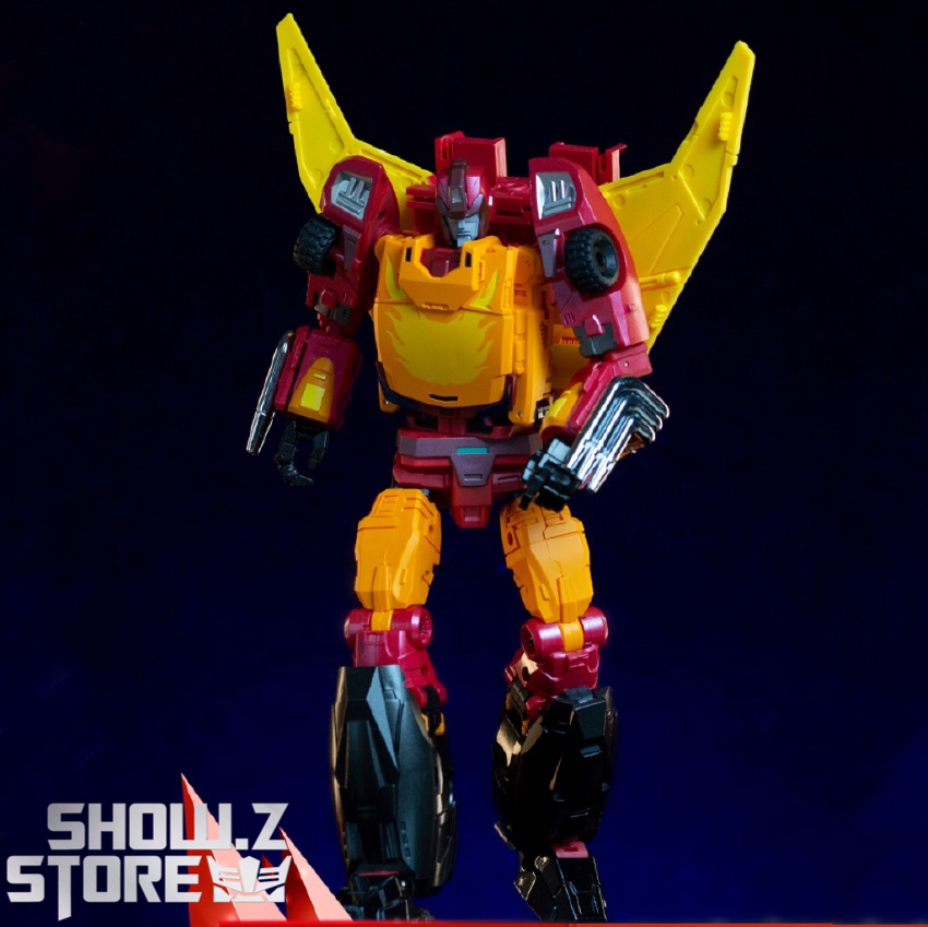 DX9 D06M Carry Hot Rod Rodimus Metallic Version Transformer
