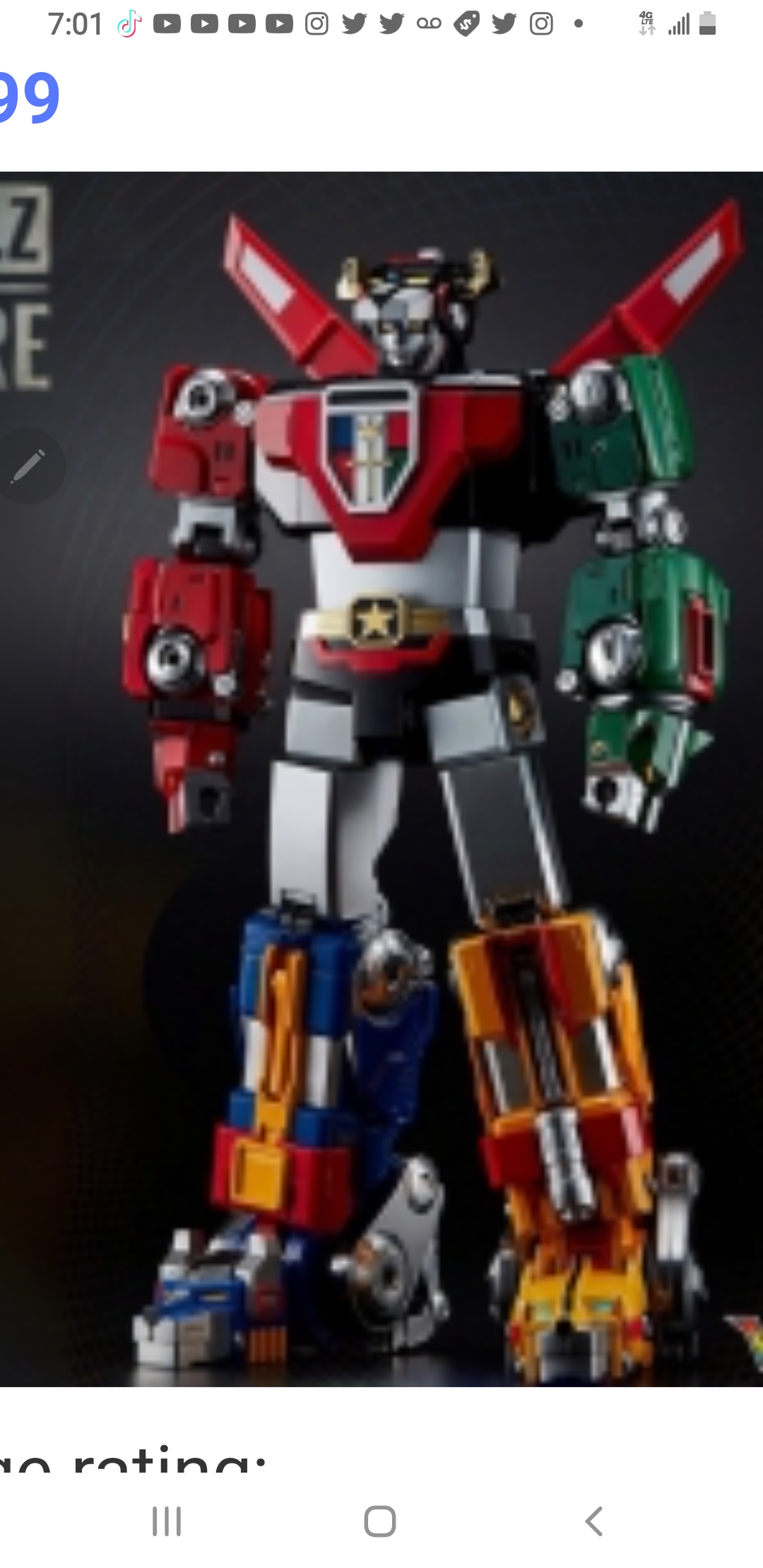 Blitzway X 5PRO Studio Voltron Beast King Golion - Show.Z Store