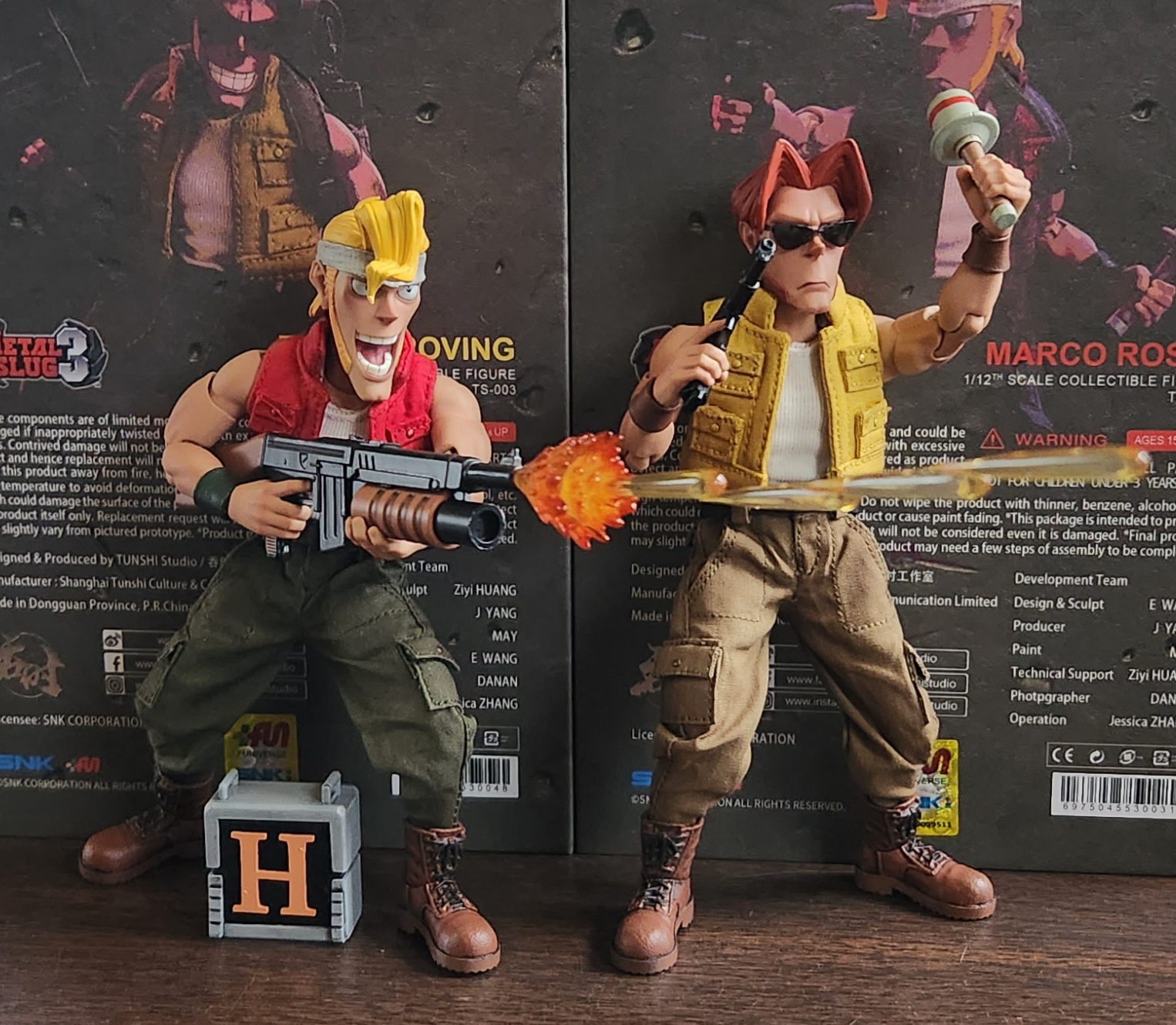 Reviews of Tunshi Studio 1/12 SNK Licensed Metal Slug 3 Tarma