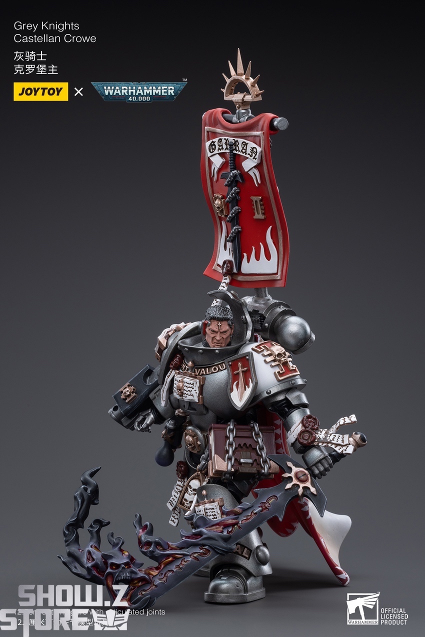 JoyToy JT3518 1/18 Warhammer 40K Grey Knights Castellan Crowe
