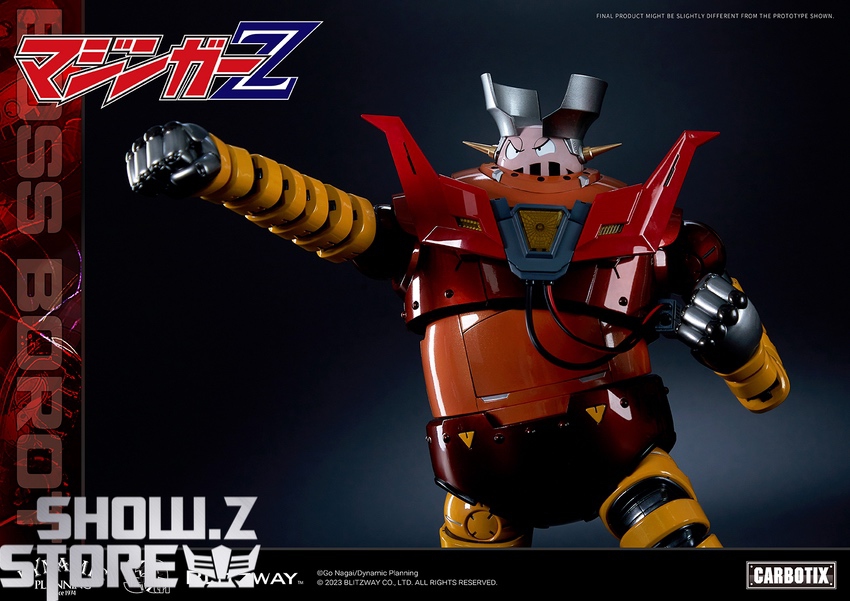 Blitzway BW-CA-10801 Carbotix Mazinger Z Boss Borot - Show.Z
