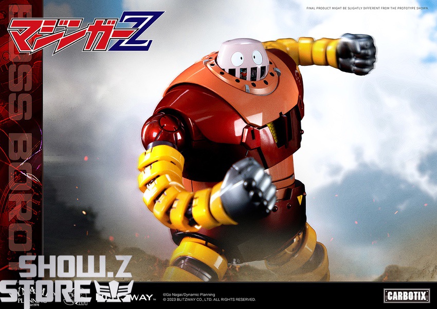 Blitzway BW-CA-10801 Carbotix Mazinger Z Boss Borot - Show.Z