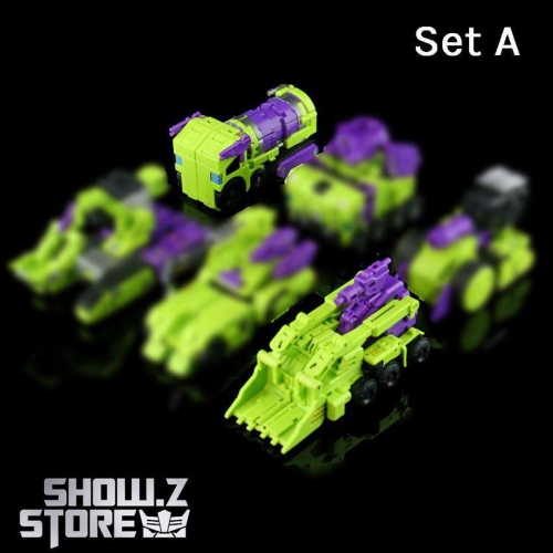 Lucky Cat Micro Cosmos MC-02 Riki-Oh Devastator Set A - Show