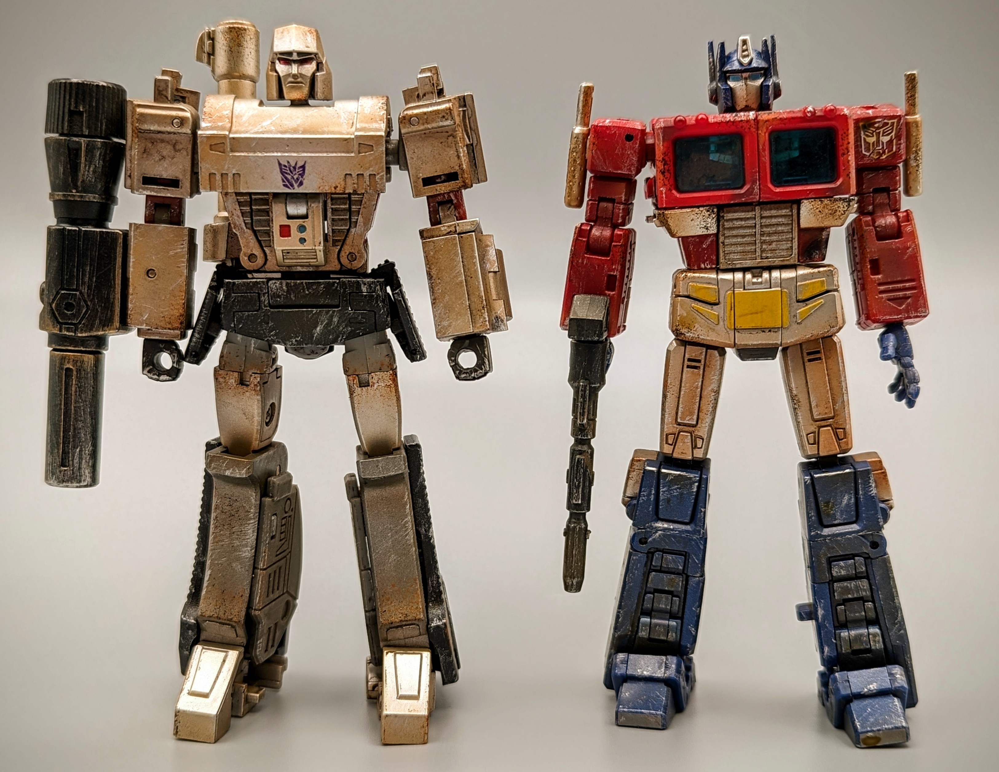 トランスフォーマー非正規 NEWAGE H27Z David & H9Z NewAge H27Z David & H9Z Agamemnon Battle Damaged 2-Pack Revealed