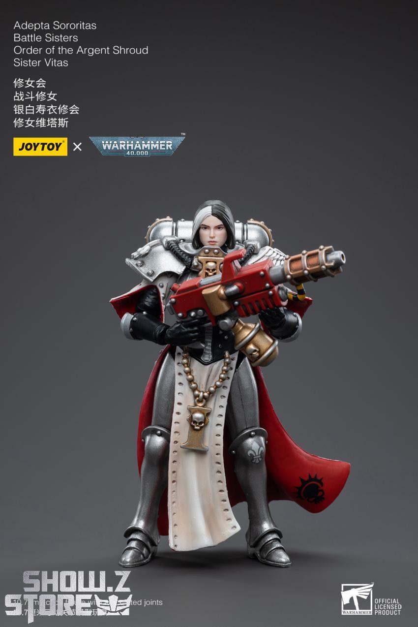 Joytoy シュロウ・ヴィタス 1/18 ADEPTA SORORITAS JoyToy Source 1/18 Warhammer 40k Adepta Sororitas Battle