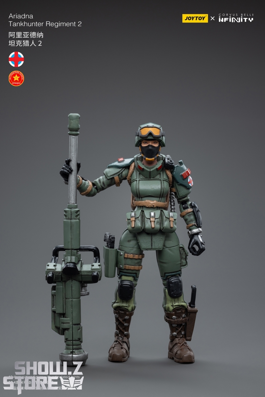 JoyToy Infinity 1/18 Ariadna Tankhunter Regiment 2 | ShowZStore.com JoyToy Infinity 1/18 Ariadna Tankhunter Regiment 2 | ShowZStore.com