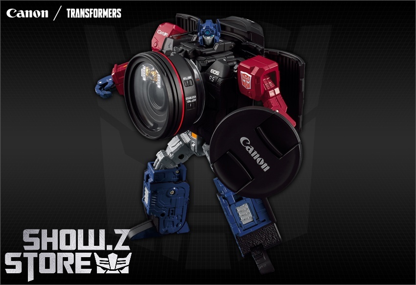 Takara Tomy Canon Optimus Prime EOS R5 | ShowZStore.com