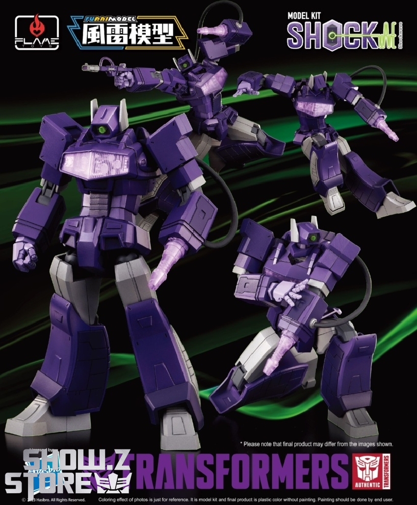 TRANSFORMERS SHOCKWAVE モデルキット　風雷模型　FLAME Flame Toys Furai Model Shockwave Model Kit - Show.Z Store