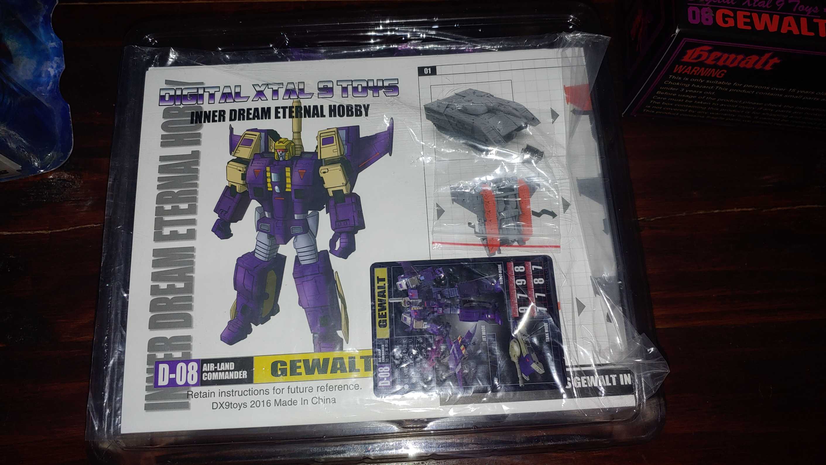 DX9 Toys D08 Gewalt Blitzwing - Show.Z Store