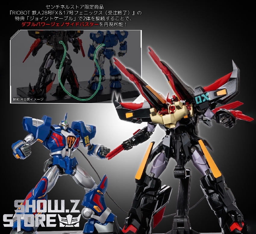 Sentinel Toys Riobot Tetsujin 28 FX Black Ox - Show.Z Store