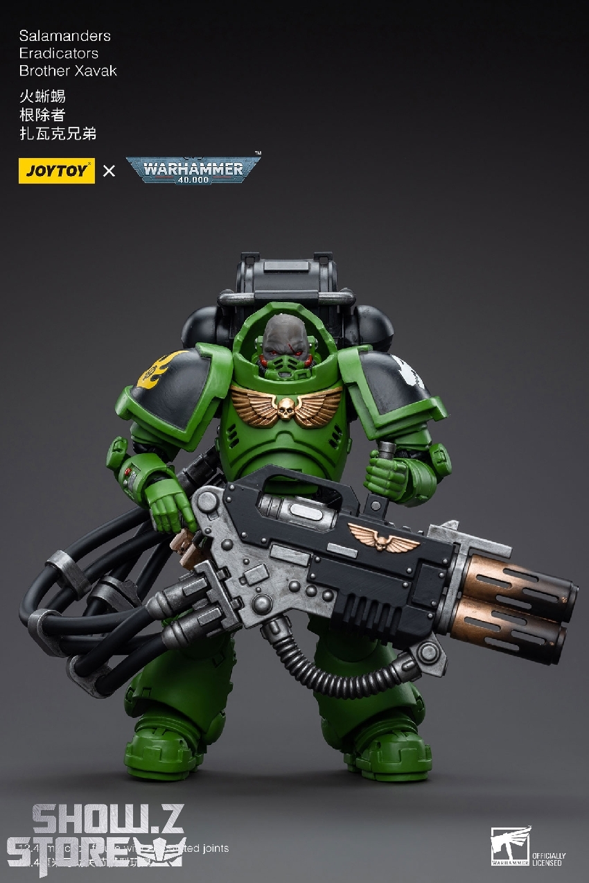JoyToy 1/18 WH40K Salamanders Eradicators Xavak | ShowZStore.com