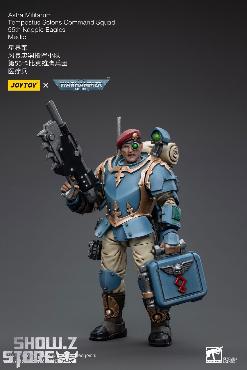 JoyToy Source 1/18 Warhammer 40K Astra Militarum Tempestus Scions