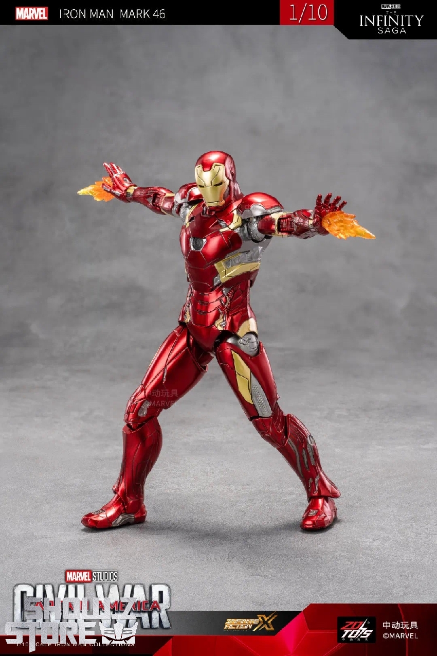 MARVEL - ロメロ Marvel Infinity Saga Champion Class Series Iron Man Mark 85