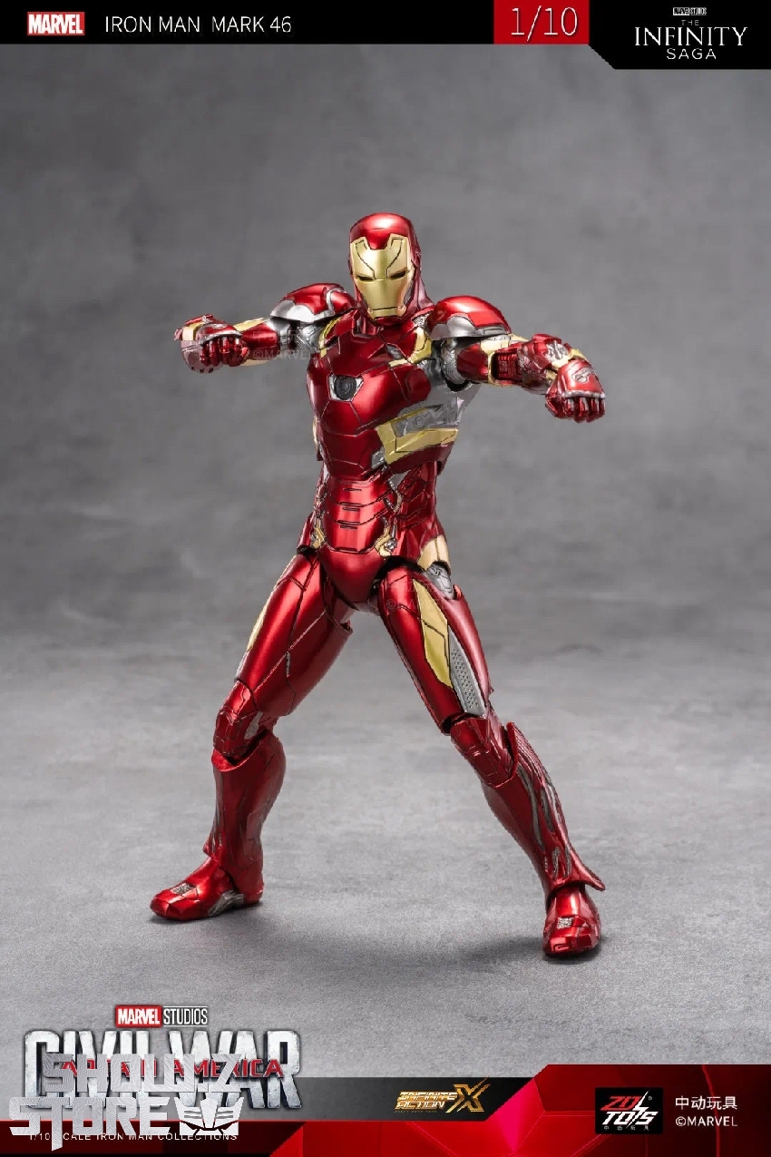 USA sale Comicave Iron Man Mark 46 NEW Marvel Not Mafex SHFiguarts