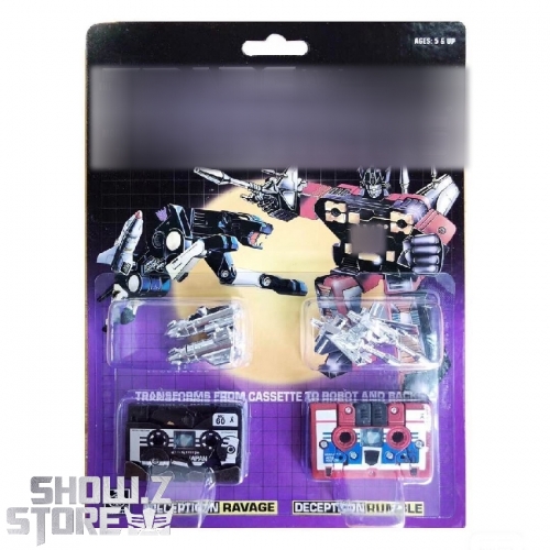 4th Party Transformers G1 Mini-Cassettes: Ravage Rumble
