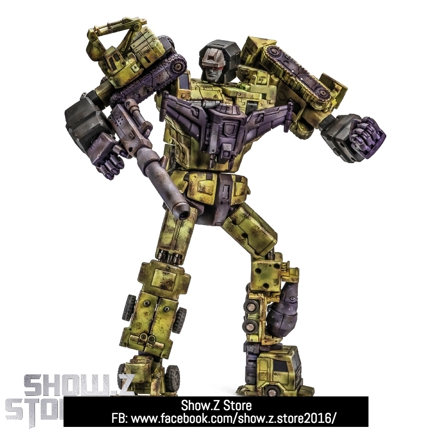 NewAge H34Z Hephaestus Devastator Battle Damaged Version Set of 6
