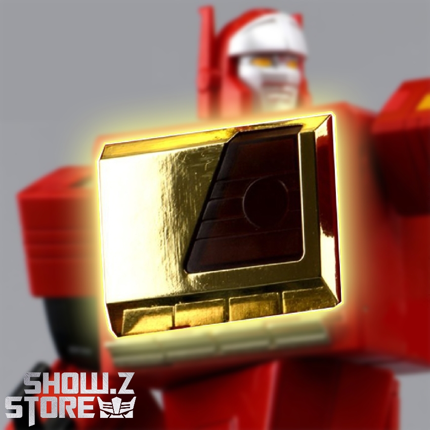 FansToys Gold Chrome Chest Part Accessories for FT-55 Recorder Blaster