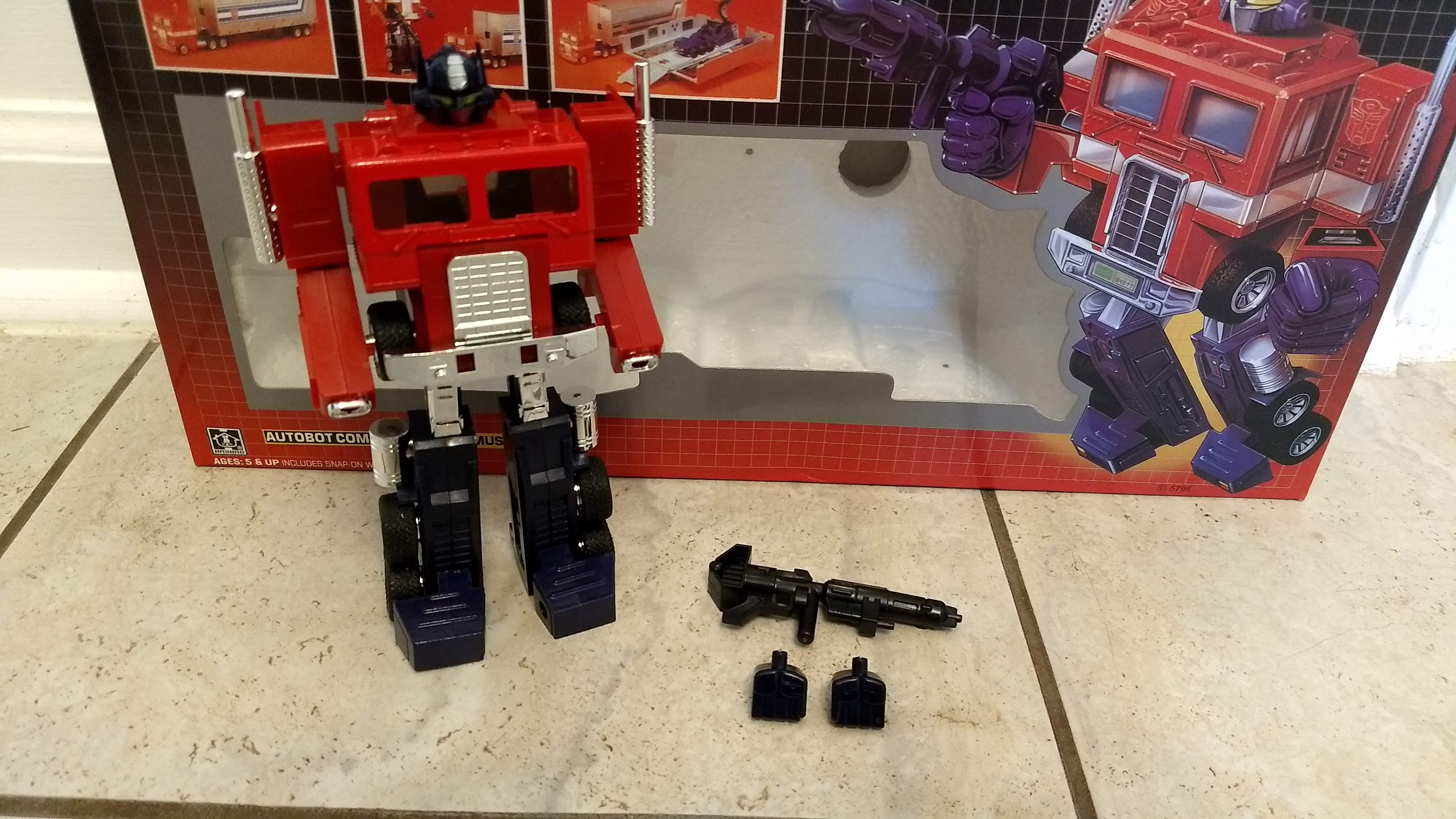 Prime Toy Optimus Prime G1 Reissue Walmart Optimus Prime G1