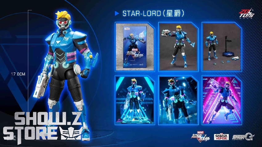 ZT Toys Marvel Super War 1/10 1917-04 Star-Lord - Show.Z Store
