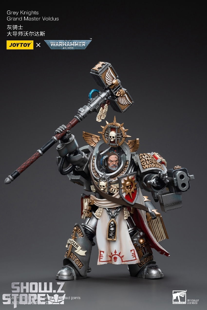 JoyToy 1/18 WH40K Grey Knights Grand Master Voldus | ShowZStore.com