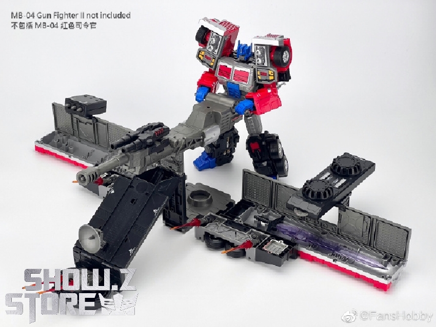 FansHobby MB-09B Trailer for MB-04 Gunfighter II Optimus Prime - Show.Z  Store