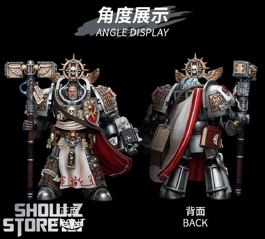 JoyToy Source 1/18 Warhammer 40K Grey Knights Grand Master Voldus