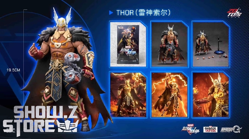 ZT Toys Marvel Super War 1/10 1917-02 Thor - Show.Z Store